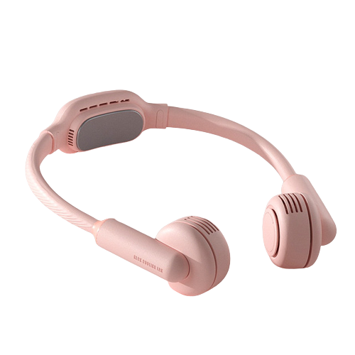 Portable Neck Fan Mini Bladeless Fan USB Rechargeable Air Conditioning Leafless Fan Mute Sports Fans For Outdoor_voghion.com