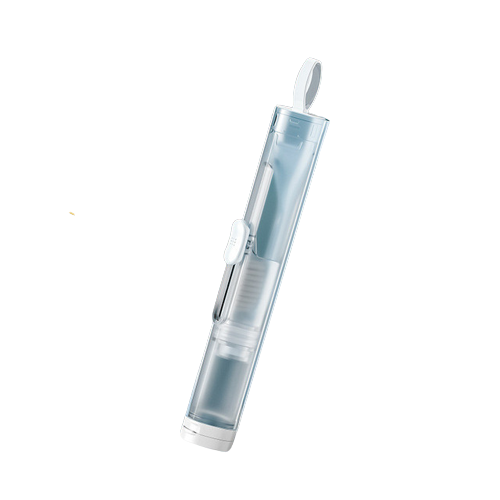 1PC Portable Folding Toothbrush Travel Toothbrush Set Creative Tooth Clean Tools Can Hold Toothpaste_voghion.com