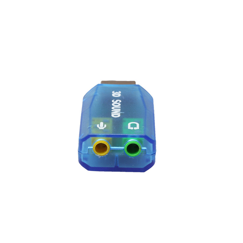 Adaptateur audio 3D Carte son 5.1 USB vers prise casque micro 3,5 mm Casque stéréo 1 pièce_voghion.com