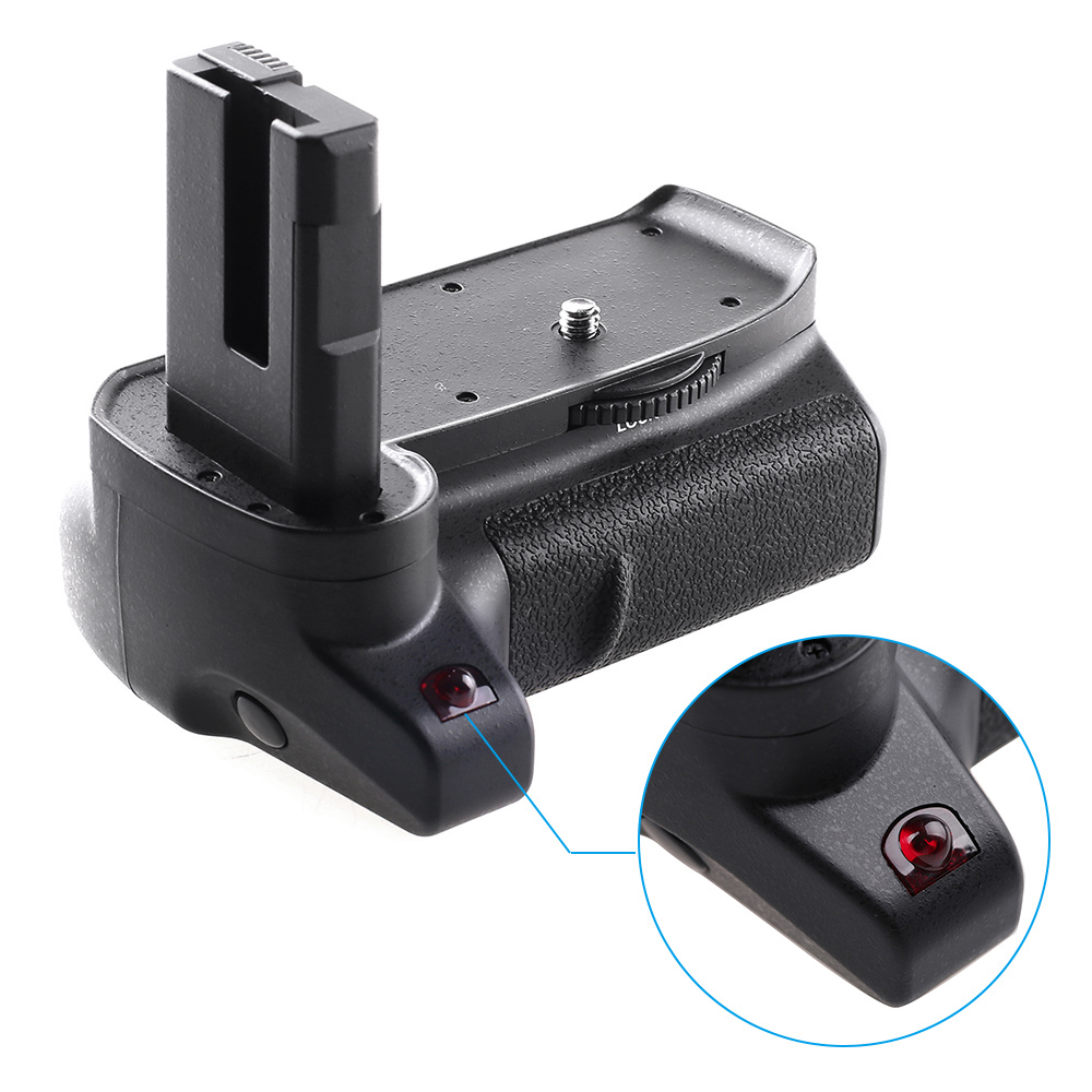 Andoer Grip BG-2V Professional Vertical Battery Grip Camera Battery Grip Holder Compatible for Nikon D3400 Camera_voghion.com