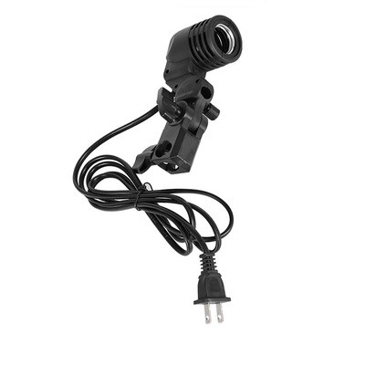 Photo Studio Ac Slave Light E27 Lampada a luce singola Presa di montaggio Supporto girevole Supporto per ombrello Supporto per softbox Supporto per luce Adattatore di montaggio_voghion.com
