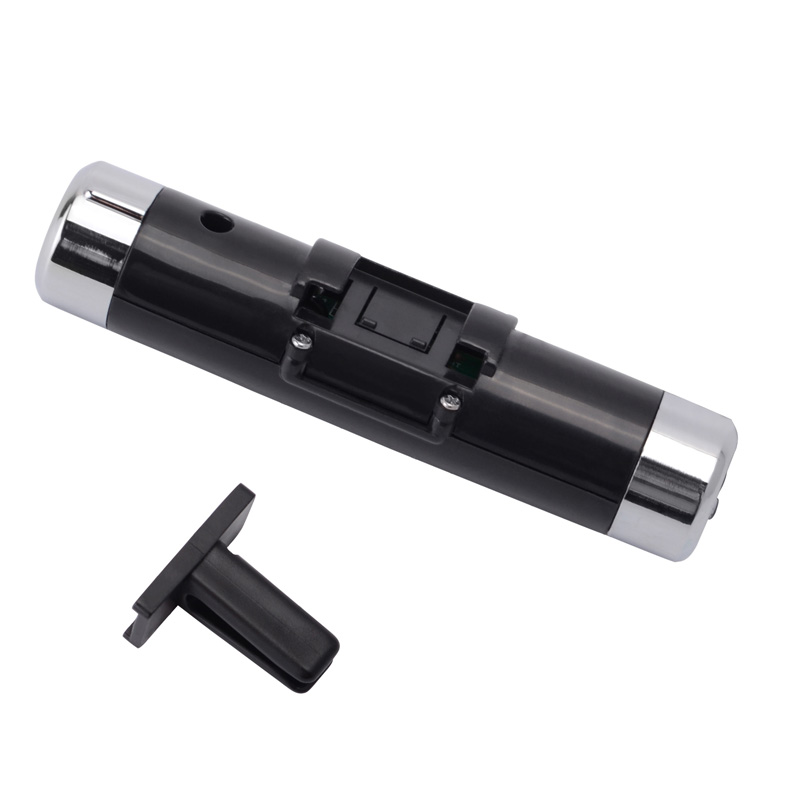2-i-1 bil digitalt LCD temperatur termometer ur Bil ur termometer Digital baggrundslys Biltilbehør_voghion.com