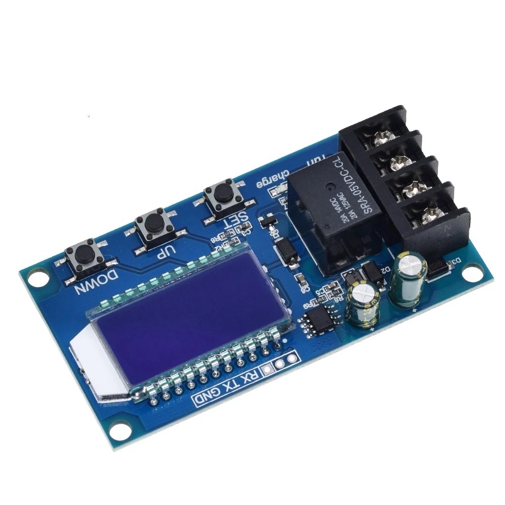 6-60 V 10 A Lithium-Batterie-Ladesteuermodul-Controller-Schutzplatine mit Überladeschutzschalter XY-L10A_voghion.com