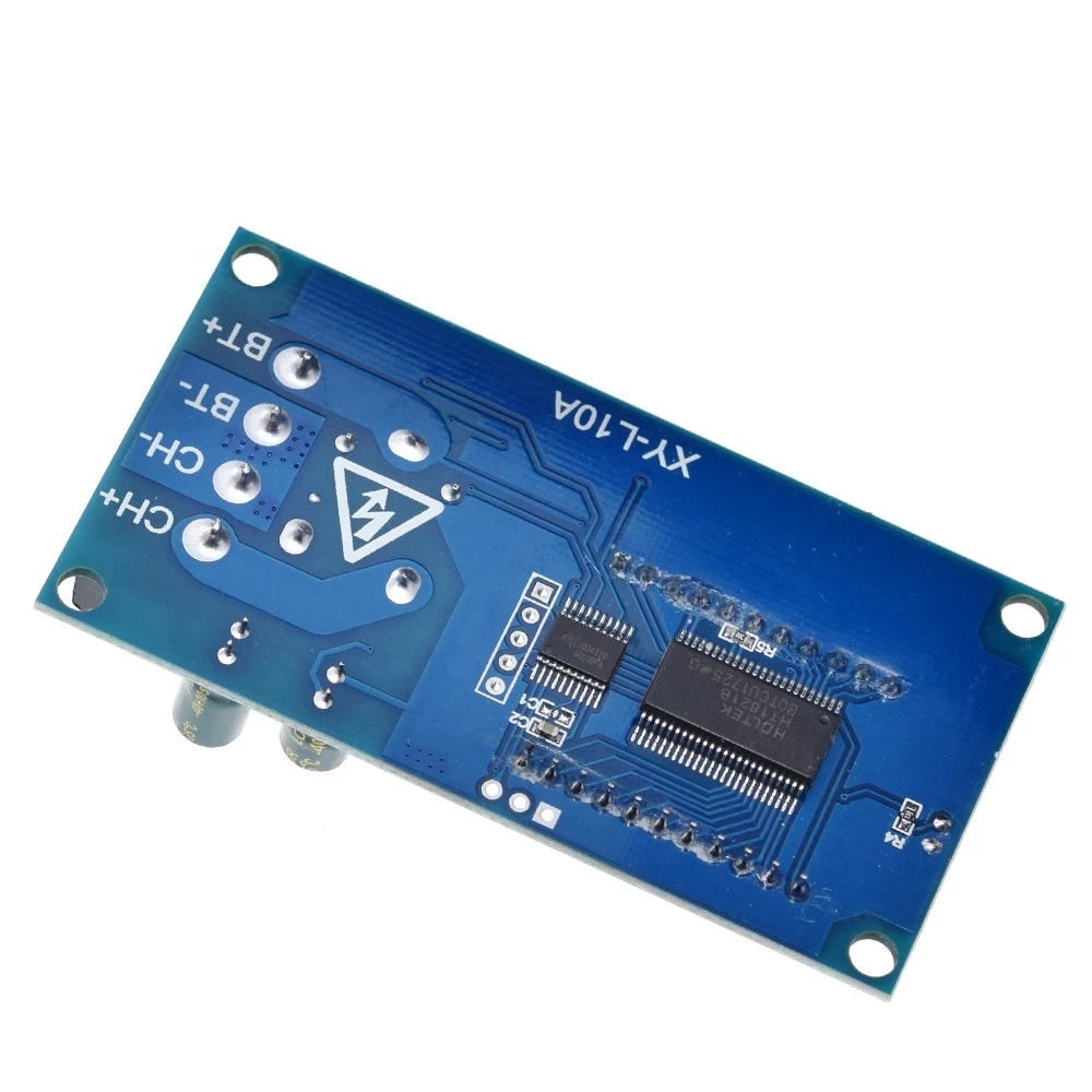 6-60 V 10 A Lithium-Batterie-Ladesteuermodul-Controller-Schutzplatine mit Überladeschutzschalter XY-L10A_voghion.com