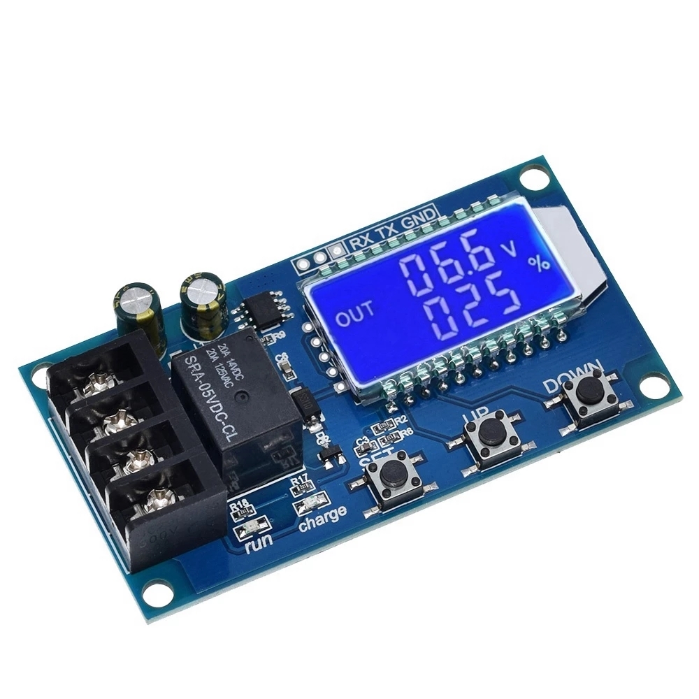 6-60 V 10 A Lithium-Batterie-Ladesteuermodul-Controller-Schutzplatine mit Überladeschutzschalter XY-L10A_voghion.com