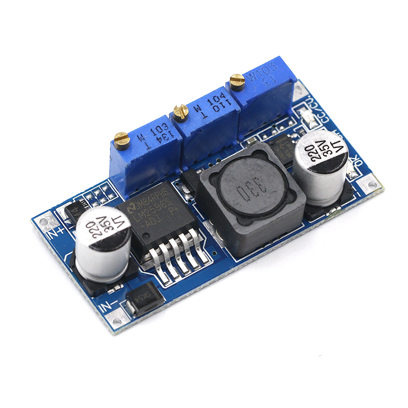 LM2596 DC-DC Adım Aşağı CC CV Güç Kaynağı Modülü LED Sürücü Pil Şarj Cihazı Ayarlanabilir LM2596S Sabit Akım Voltajı_voghion.com