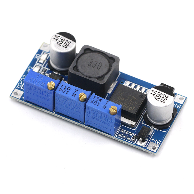 LM2596 DC-DC Adım Aşağı CC CV Güç Kaynağı Modülü LED Sürücü Pil Şarj Cihazı Ayarlanabilir LM2596S Sabit Akım Voltajı_voghion.com