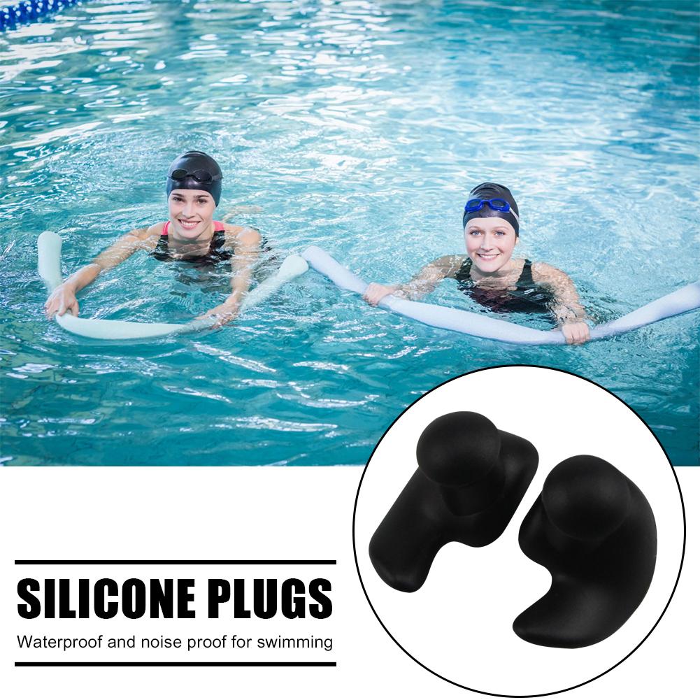 Swimming Earplugs Silicone Ear Plugs Waterproof Water Sports Swim  Accessories