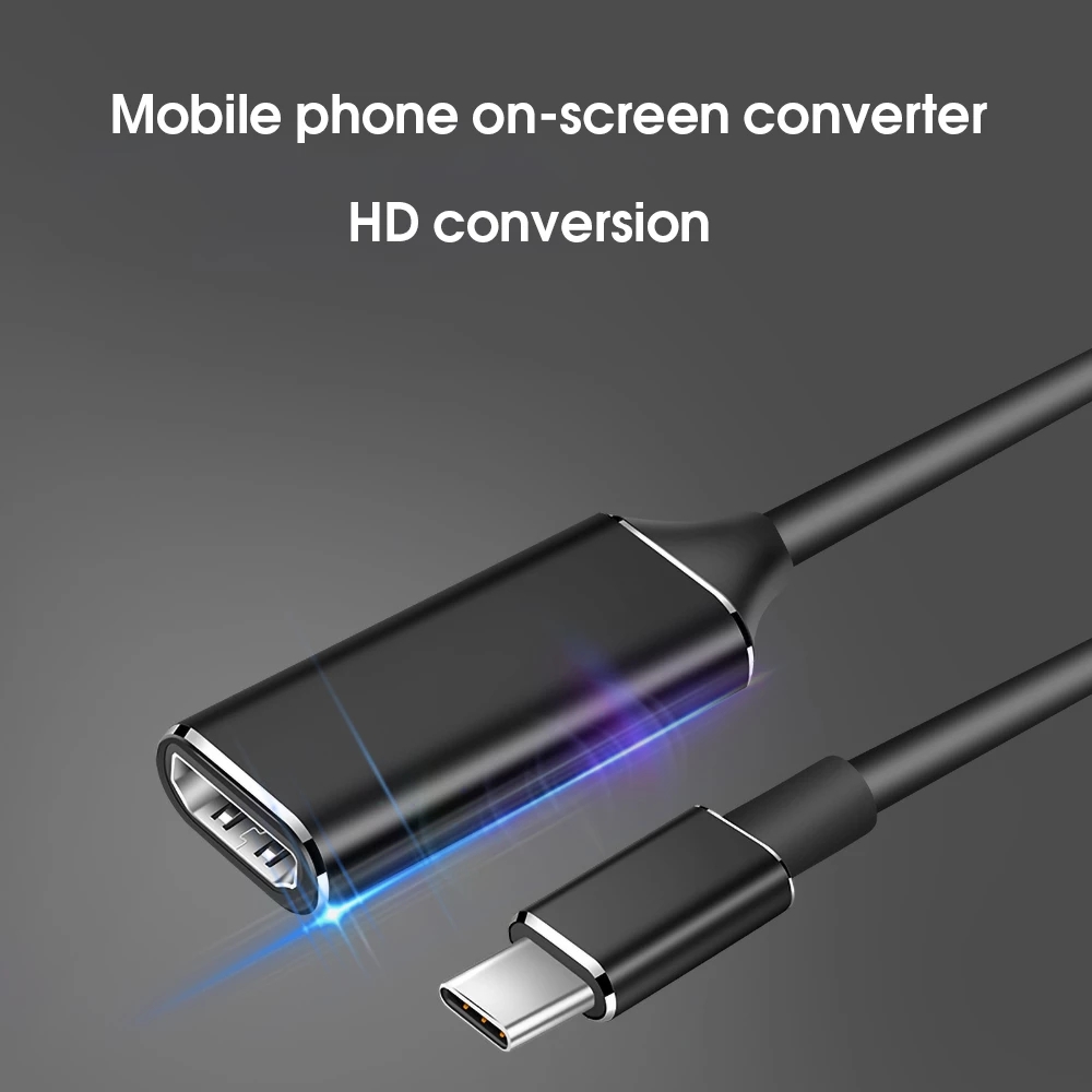 USB 3.1 USB-C kabel muški-ženski USB tip C na HDMI kompatibilan adapter ili MacBook Samsung Galaxy S10 Huawei Mate P20 Pro USB-C_voghion.com