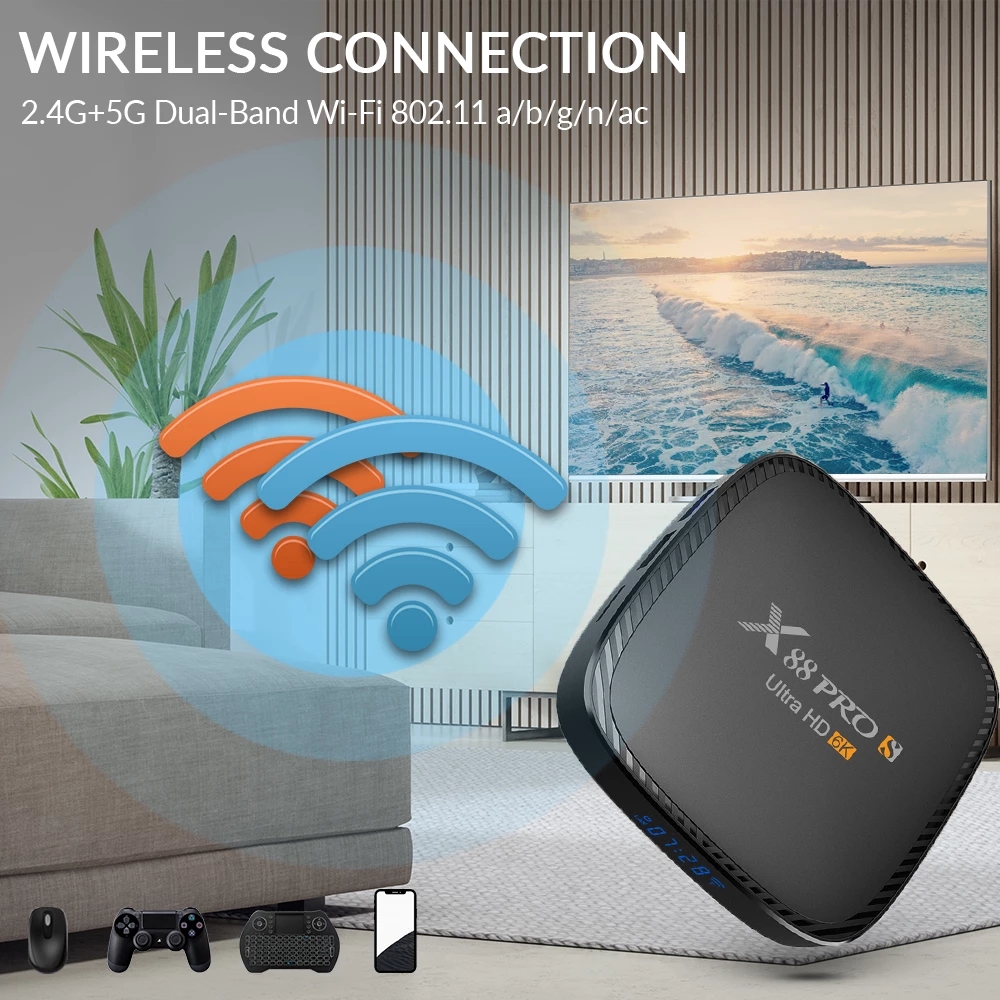 Android 10.0 TV BOX H616 2.4G&5G Fast dual WiFi Support 4K 6K 3D With H.265 Fast Set Top TV Box Receiver_voghion.com
