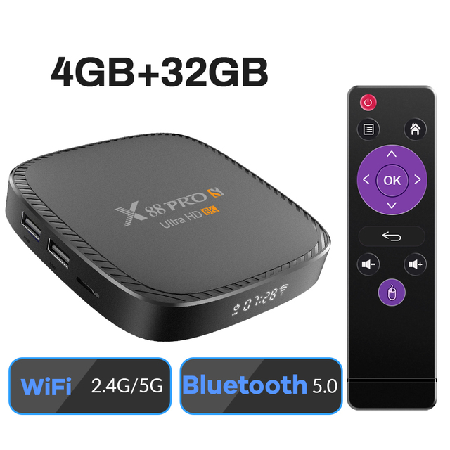 Android 10.0 TV BOX H616 2.4G&5G Fast dual WiFi Support 4K 6K 3D With H.265 Fast Set Top TV Box Receiver_voghion.com