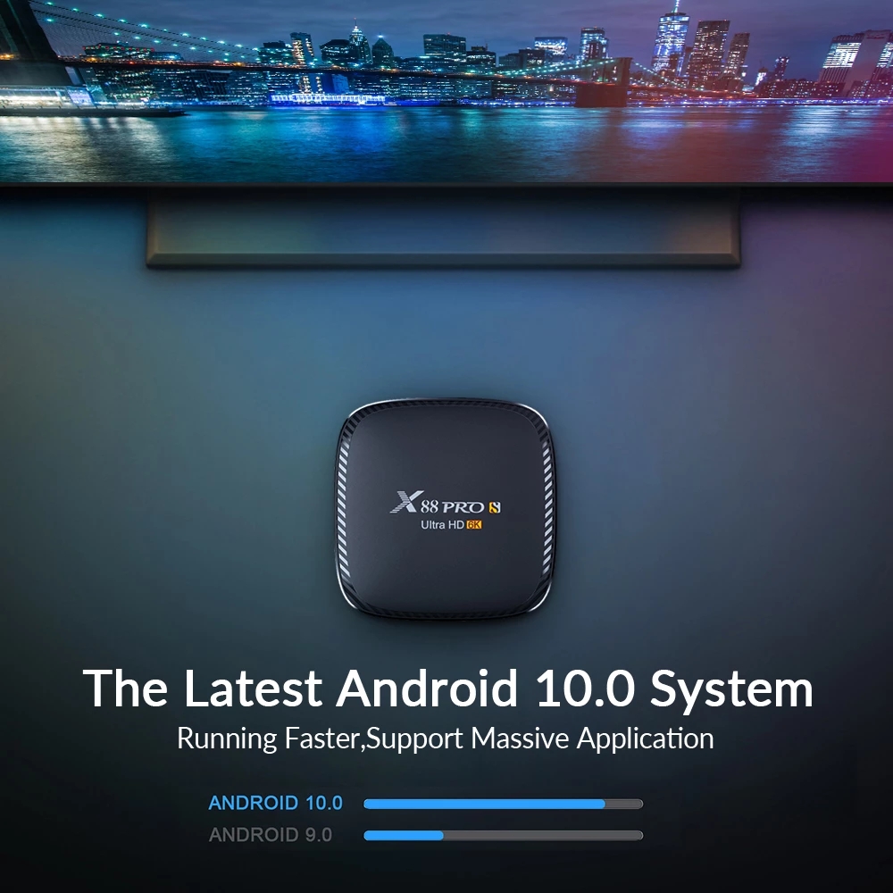 Android 10.0 TV BOX H616 2.4G&5G Fast dual WiFi Support 4K 6K 3D With H.265 Fast Set Top TV Box Receiver_voghion.com