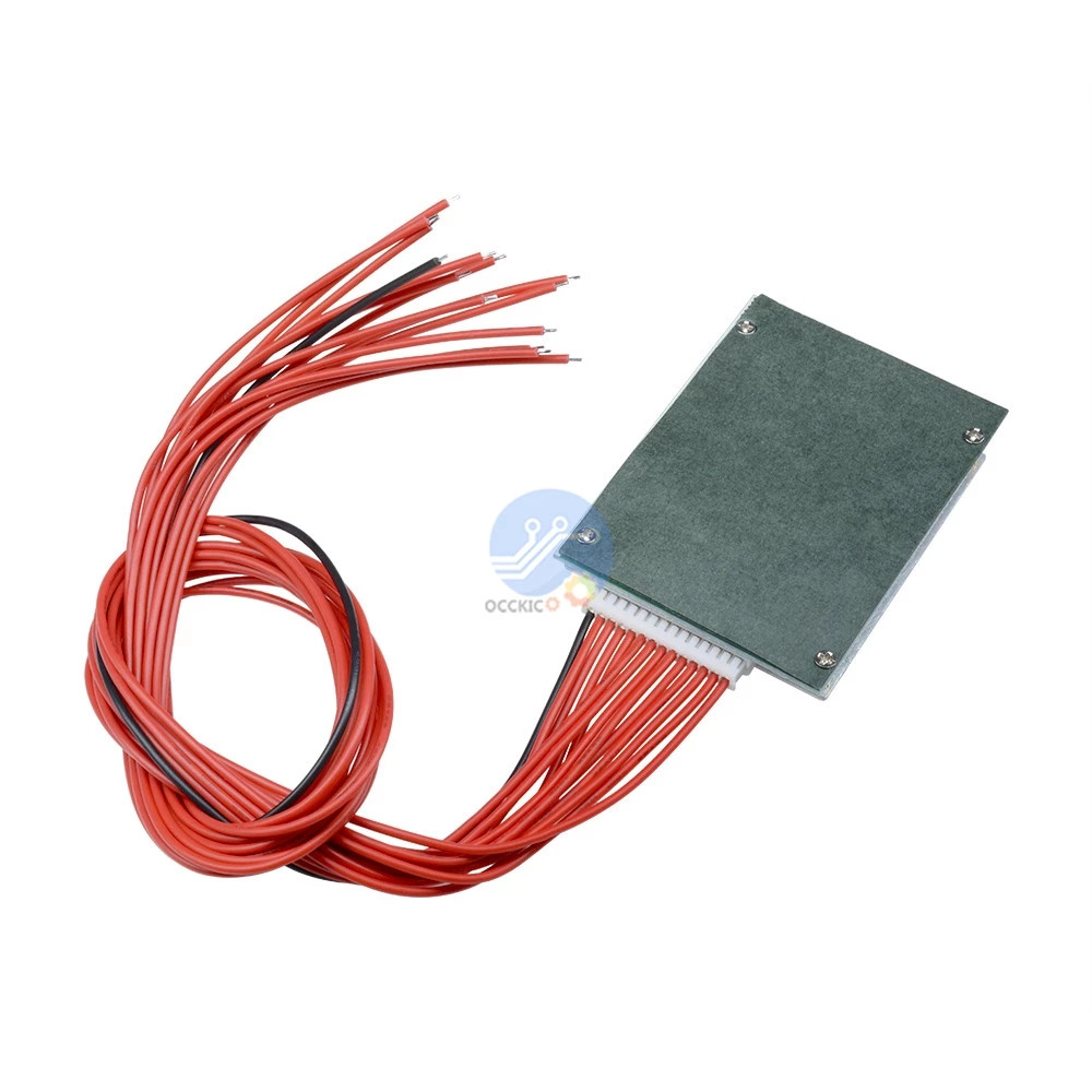 13S 35A 48V Li-ion Lithium 18650 Battery Pack BMS PCB plate PCM Balance integrēto shēmu plate priekš Arduino_voghion.com