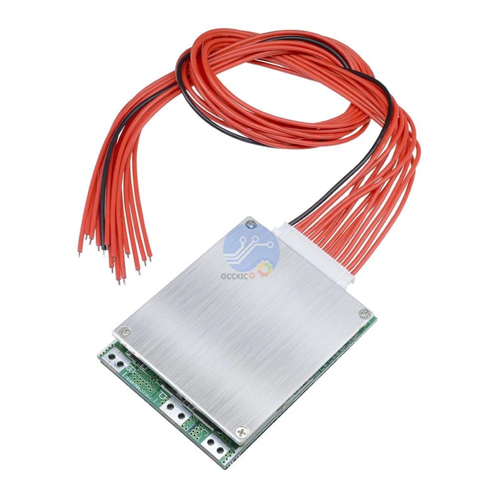 13S 35A 48V Li-ion Lithium 18650 Battery Pack BMS PCB plate PCM Balance integrēto shēmu plate priekš Arduino_voghion.com