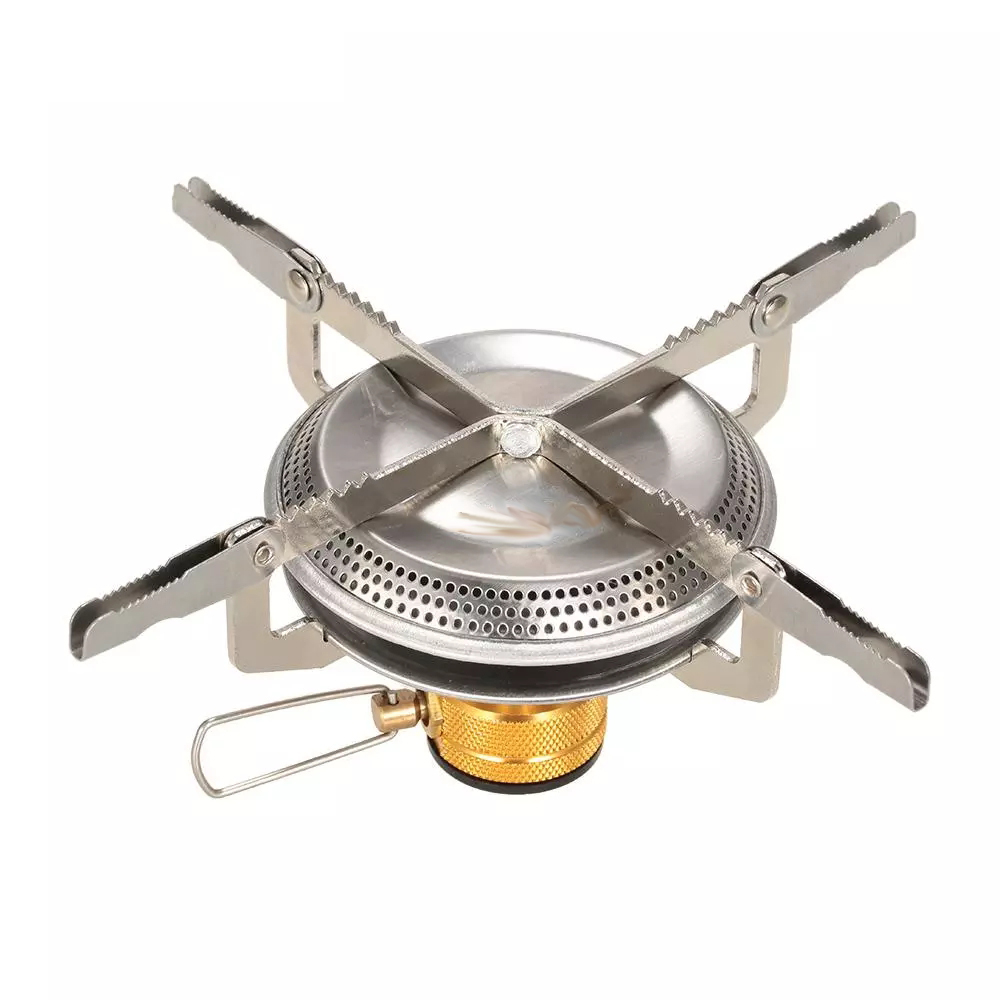 Outdoor Gas Cooker Portable Foldable Gas Stove Ultralight Picnic Cooking  Furnace